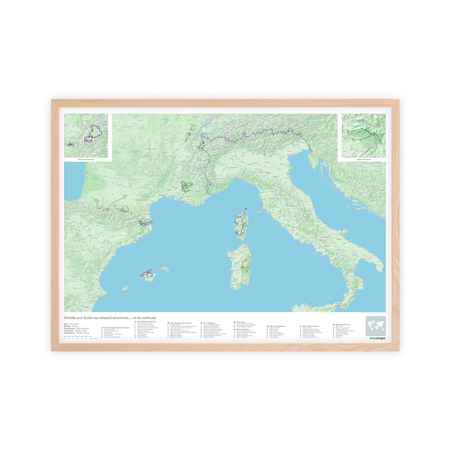 Multi Trip tracemap